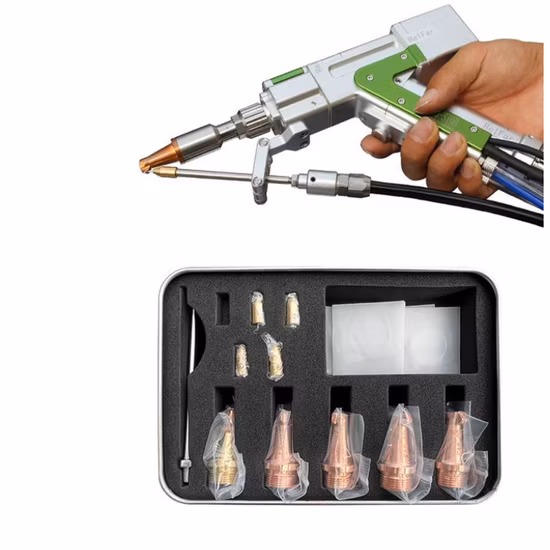 3000W Raycus Лазерное удаление ржавчины Портативный 3 в 1 Станок для лазерной сварки и очистки